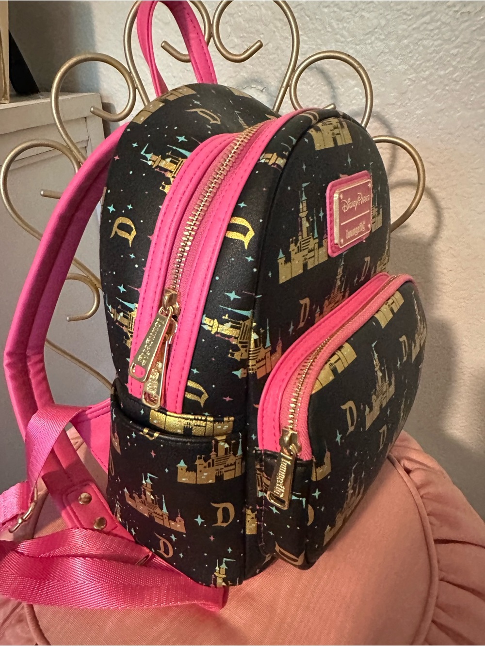 Loungefly Disney Backpack Sleeping Beauty Castle - Picture 7 of 10